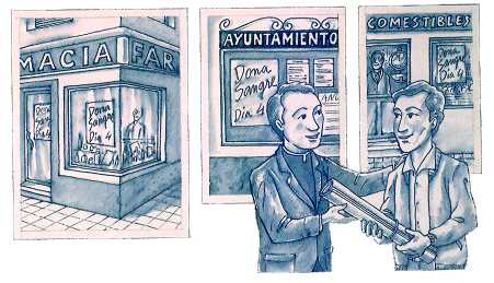 Colocación de carteles