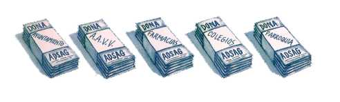 Distribución de folletos