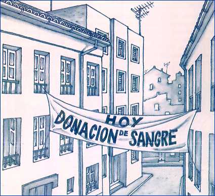 Distribución de pancartas